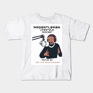 Mrgentleman Lifestyle Podcast Cartoon Family Collection #1 Kids T-Shirt